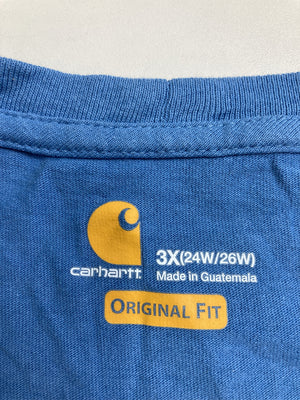 Carhartt/カーハート/Tシャツ/カットソー/トップス/スカイブルー/3X