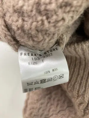 FREAK'S STORE/フリークスストア/ニット/セーター/トップス/ブラウン/F