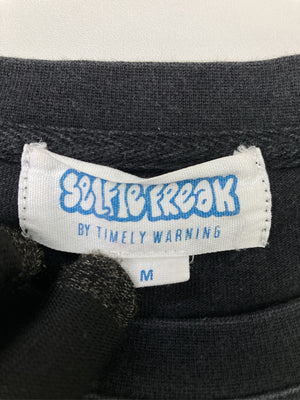 Selfie Freak/Tシャツ/カットソー/トップス/ブラック/M