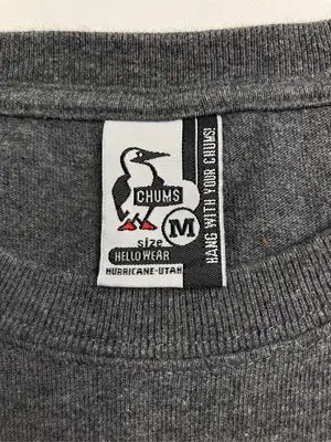 CHUMS/チャムス/Tシャツ/カットソー/トップス/グレー/M
