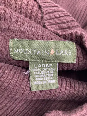 MOUNTAIN LAKE/ニット/セーター/トップス/ブラウン/LARGE