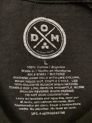 DOM/ドム/Tシャツ/カットソー/トップス/ブラック/L