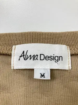 Alma Design/アルマデザイン/ベスト/トップス/ブラウン/M