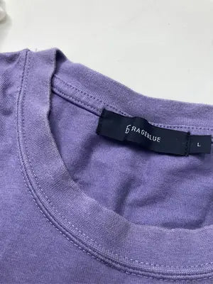 RAGEBLUE/レイジブルー/Tシャツ/カットソー/トップス/パープル/L