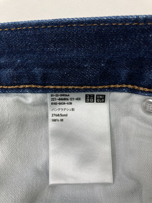 UNIQLO/ユニクロ/デニムパンツ/パンツ/ネイビー/27
