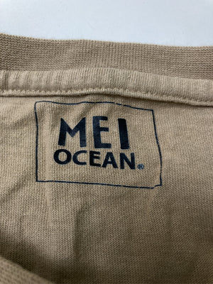 MEI Ocean/Tシャツ/カットソー/トップス/ブラウン/M