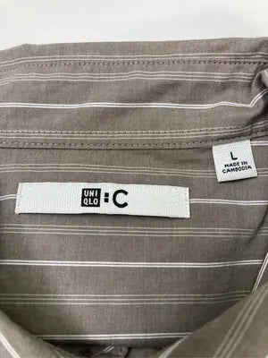 UNIQLO:C/ユニクロシー/シャツ/ブラウス/トップス/ブラウン/L