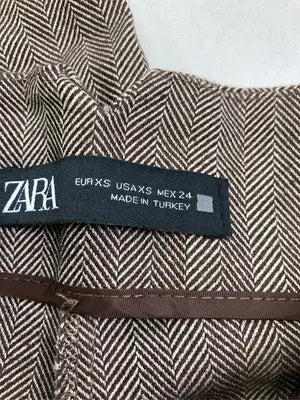 ZARA/ザラ/その他パンツ/パンツ/ブラウン/XS