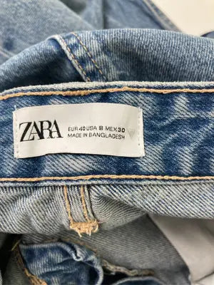 ZARA/ザラ/デニムパンツ/パンツ/スカイブルー/40
