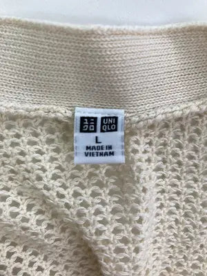 UNIQLO/ユニクロ/カーディガン/ボレロ/トップス/ベージュ/L