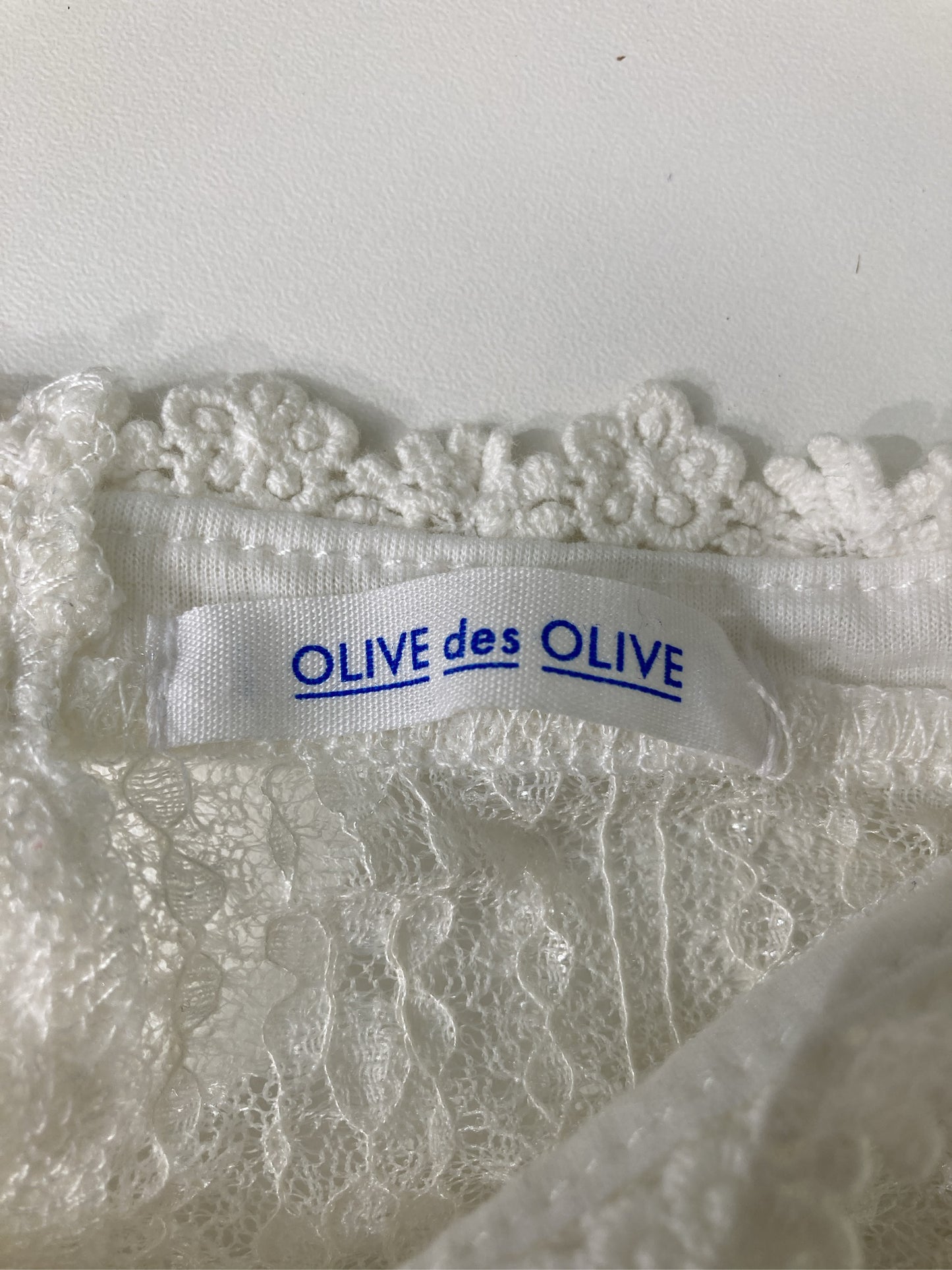 OLIVE des OLIVE/オリーブデオリーブ/シャツ/ブラウス/トップス/ホワイト/M