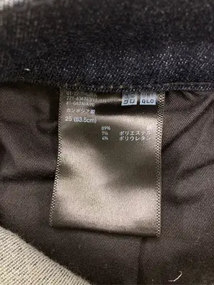 UNIQLO/ユニクロ/デニムパンツ/パンツ/ブラック/25
