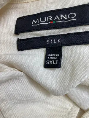 MURANO/シャツ/ブラウス/トップス/ベージュ/3XLT