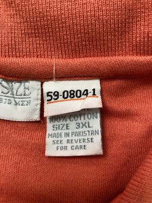 KINGSIZE/キングサイズ/ポロシャツ/トップス/オレンジ/3XL