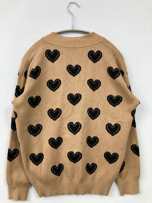 カーディガン/ボレロ/トップス/ベージュ