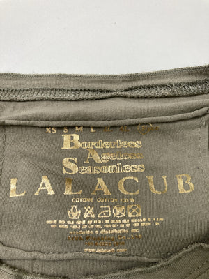 LALACUB/ララキューブ/Tシャツ/カットソー/トップス/ベージュ/Free