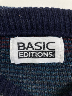Basic Editions/ベーシックエディションズ/ニット/セーター/トップス/ネイビー