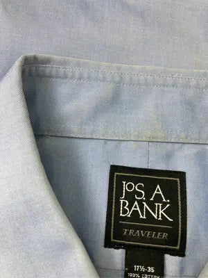 JoS.A. BANK/ジョスエーバンク/ビジネスシャツ/トップス/スカイブルー/17 1/2-35