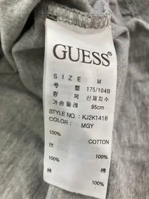 GUESS/ゲス/Tシャツ/カットソー/トップス/グレー/M