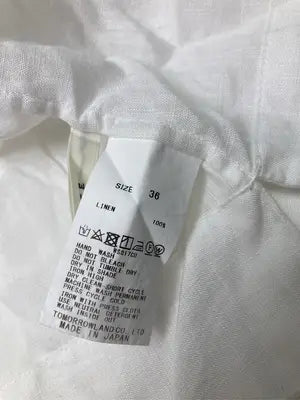MACPHEE/マカフィー/Tシャツ/カットソー/トップス/ホワイト/36