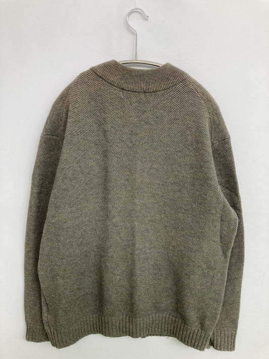 PLUS ONE/プラスワン/ニット/セーター/トップス/グレー/LARGE