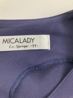 MICALADY/Tシャツ/カットソー/トップス/ネイビー/11