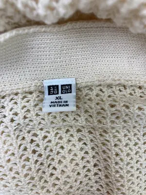 UNIQLO/ユニクロ/カーディガン/ボレロ/トップス/ベージュ/XL