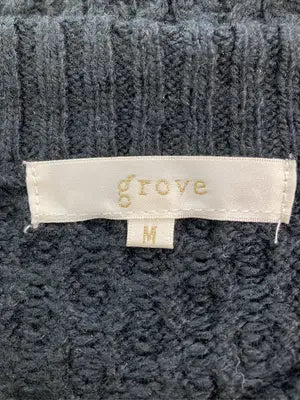 grove/グローブ/ニット/セーター/トップス/ブラック/M