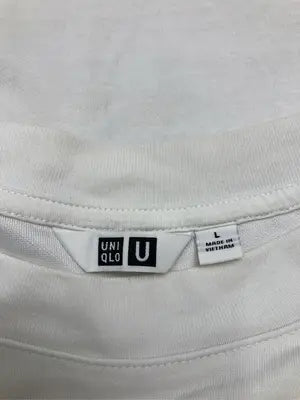 UNIQLO/ユニクロ/Tシャツ/カットソー/トップス/アイボリー/L