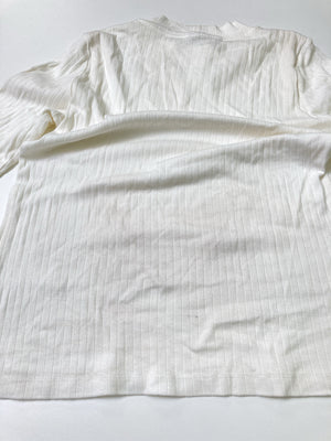 UNIQLO/ユニクロ/Tシャツ/カットソー/トップス/ホワイト/L
