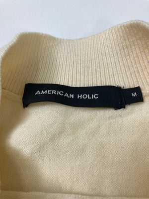 AMERICAN HOLIC/アメリカンホリック/ニット/セーター/トップス/アイボリー/M