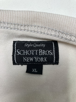 SCHOTT BROS./Tシャツ/カットソー/トップス/グレー/XL