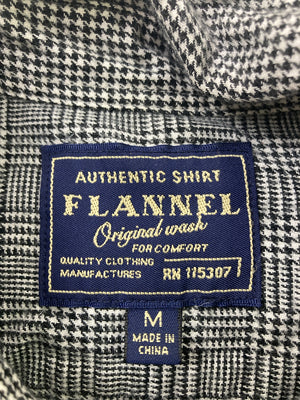 FLANNEL/フランネル/シャツ/ブラウス/トップス/グレー/M