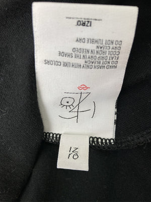 IZRO/Tシャツ/カットソー/トップス/ブラック/OG