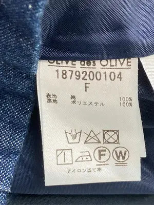 OLIVE des OLIVE/オリーブデオリーブ/デニムスカート/スカート/ブルー/F