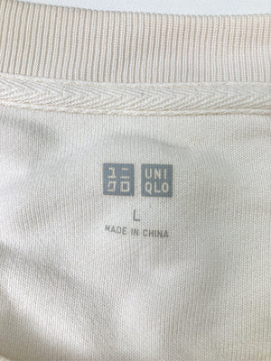 UNIQLO/ユニクロ/スウェット/トップス/アイボリー/L