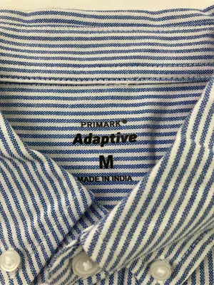 Adaptive/シャツ/ブラウス/トップス/ブルー/M