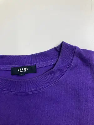 BEAMS HEART/ビームスハート/Tシャツ/カットソー/トップス/パープル/L