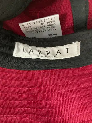LABRAT TOKYO/バケットハット/帽子/レッド
