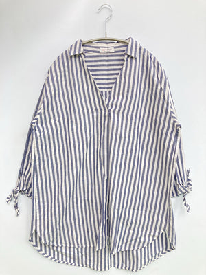 any FAM/エニィファム/シャツ/ブラウス/トップス/ネイビー