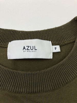 AZUL by MOUSSY/アズールバイマウジー/Tシャツ/カットソー/トップス/カーキ/F