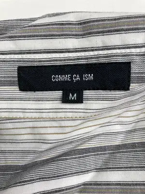 COMME CA ISM/コムサイズム/シャツ/ブラウス/トップス/グレー/M