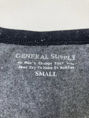 GENERAL SUPPLY/ジェネラルサプライ/Tシャツ/カットソー/トップス/グレー/SMALL