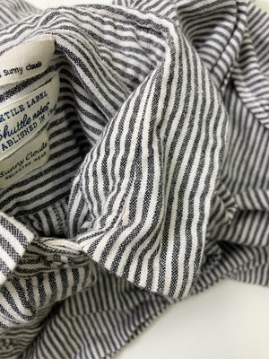 Shuttle Notes/シャトルノーツ/シャツワンピース/ワンピース/ドレス/グレー/LL