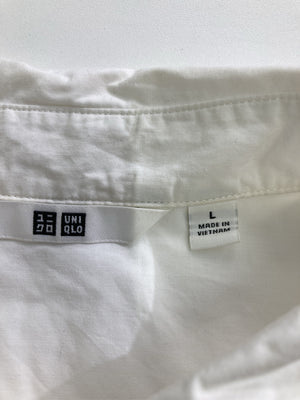 UNIQLO/ユニクロ/シャツ/ブラウス/トップス/ホワイト/L