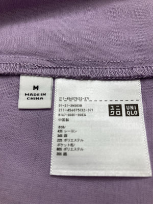 UNIQLO/ユニクロ/テーラードジャケット/ジャケット/アウター/パープル/M