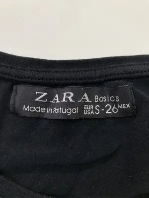 ZARA/ザラ/Tシャツ/カットソー/トップス/ブラック/EUR S/USA S/MEX 26