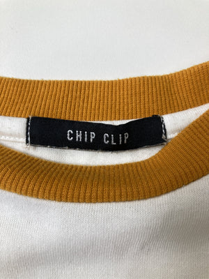 Chip Clip/チップクリップ/Tシャツ/カットソー/トップス/ホワイト/M