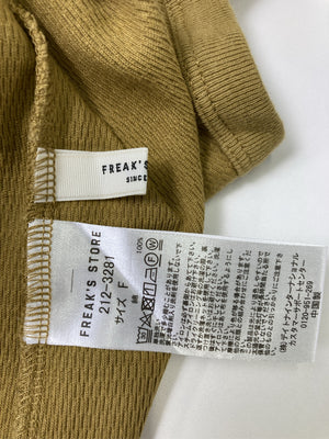 FREAK'S STORE/フリークスストア/ノースリーブ/トップス/ベージュ/F