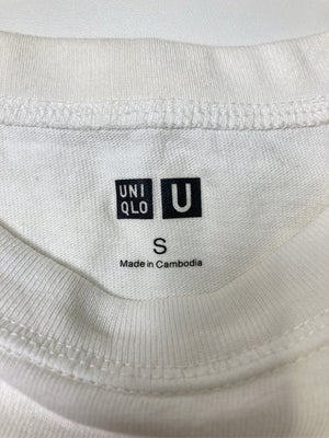 UNIQLO/ユニクロ/Tシャツ/カットソー/トップス/ホワイト/S